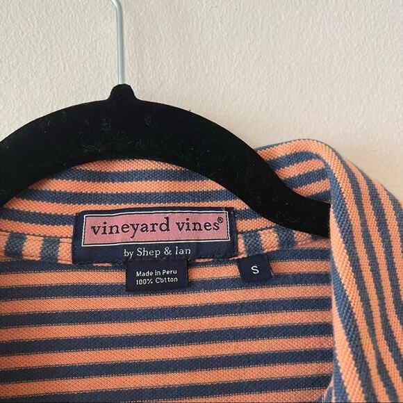 Vineyard Vines Striped Pocket Polo - Picture 4 of 7